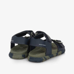 Geox-Сандалии из искусственной кожи синие для мальчиков | Childrensalon Outlet