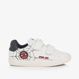 Geox-Boys White Marvel Spiderman Trainers | Childrensalon Outlet