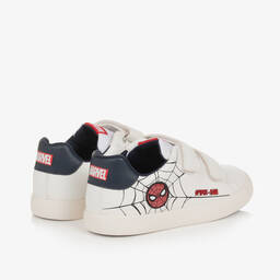 Geox-Boys White Marvel Spiderman Trainers | Childrensalon Outlet