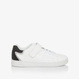 Geox-Boys White Velcro Sneakers | Childrensalon Outlet