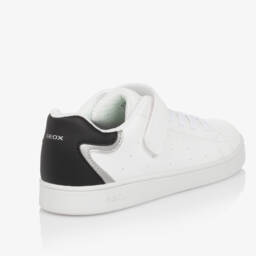 Geox-Boys White Velcro Sneakers | Childrensalon Outlet