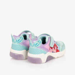 Geox-Girls Blue Ariel Light-Up Sneakers | Childrensalon Outlet