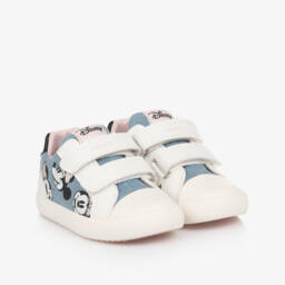 Geox-Джинсовые кроссовки на липучках Мини для девочек | Childrensalon Outlet