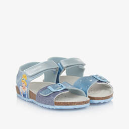 Geox-Girls Enchanted Blue Princess Sandals | Childrensalon Outlet