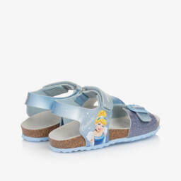 Geox-Girls Enchanted Blue Princess Sandals | Childrensalon Outlet