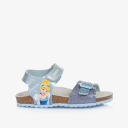 Geox-Girls Enchanted Blue Princess Sandals | Childrensalon Outlet