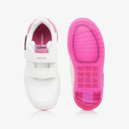 Geox-Girls Magical White Minnie Sneakers | Childrensalon Outlet
