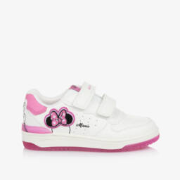 Geox-Girls Magical White Minnie Sneakers | Childrensalon Outlet