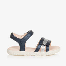 Geox-Синие сандалии из искусственной кожи для девочек | Childrensalon Outlet