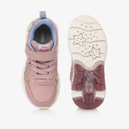 Geox-Girls Pink Light-Up Wonderland Trainers | Childrensalon Outlet