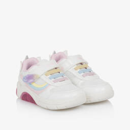 جيوكس-حذاء رياضي مضيء للبنات بتصميم يونيكورن مشرق | Childrensalon Outlet