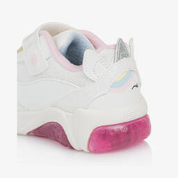 جيوكس-حذاء رياضي مضيء للبنات بتصميم يونيكورن مشرق | Childrensalon Outlet