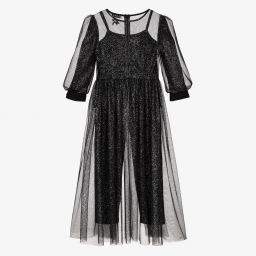 Giamo-Black Dress & Trouser Set | Childrensalon Outlet