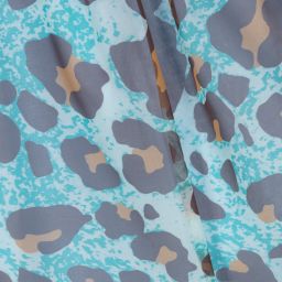 جيامو-فستان شيفون لون أزرق | Childrensalon Outlet