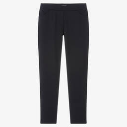 Giamo-Blue Milano Jersey Trousers | Childrensalon Outlet