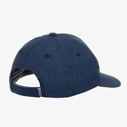 جيامو-Boys Blue Cotton Canvas Cap | Childrensalon Outlet