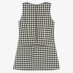 Giamo-Girls Houndstooth Dress | Childrensalon Outlet