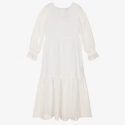 Giamo-Girls Ivory Maxi Dress | Childrensalon Outlet