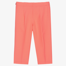 Giamo-Girls Pink Tailored Trousers | Childrensalon Outlet