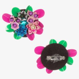 Giamo-Girls White Cotton T-Shirt | Childrensalon Outlet