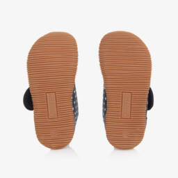 جيسفاين-شبشب سليبر منقط بشريط لاصق لون كحلي  | Childrensalon Outlet