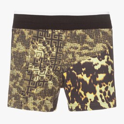 Givenchy-Зеленые шорты камуфляжной расцветки для малышей | Childrensalon Outlet