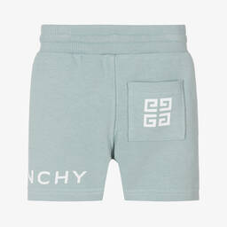 Givenchy-Baby Boys Sage Green Shorts | Childrensalon Outlet