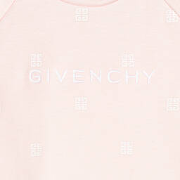 Givenchy-Baby Girls Pink & White Dress Set | Childrensalon Outlet