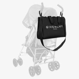 Givenchy-Черная пеленальная сумка 4G (40см) | Childrensalon Outlet