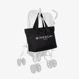 Givenchy-Черная пеленальная сумка-тоут (56см) | Childrensalon Outlet
