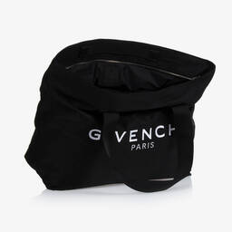 Givenchy-Черная пеленальная сумка-тоут (56см) | Childrensalon Outlet