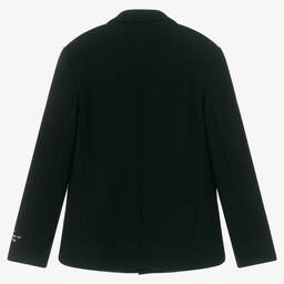 جيفنشي-جاكيت بلايزر 4G بعروة معدنية لون أسود للأولاد | Childrensalon Outlet