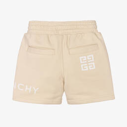 Givenchy-Бежевые хлопковые шорты | Childrensalon Outlet