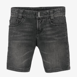 Givenchy-Boys Black Cotton Jersey Shorts | Childrensalon Outlet