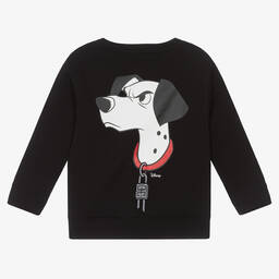 Givenchy-Boys Black Disney Dalmatian Sweatshirt | Childrensalon Outlet