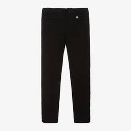 Givenchy-Boys Black Milano Jersey Trousers | Childrensalon Outlet