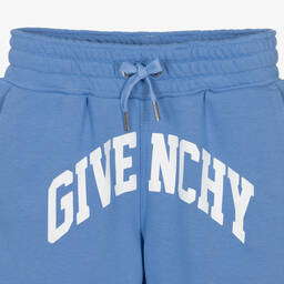 جيفنشي-جوغرز قطن جيرسي لون أزرق للأولاد | Childrensalon Outlet