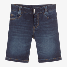 Givenchy-Синие джинсовые шорты для мальчиков | Childrensalon Outlet
