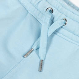 Givenchy-Boys Sky Blue Jersey Comfort Shorts | Childrensalon Outlet