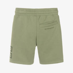 Givenchy-Boys Verdant Cotton Blend Shorts | Childrensalon Outlet