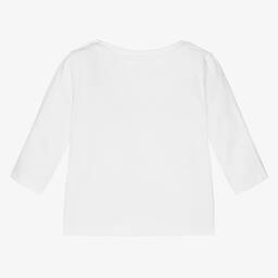 Givenchy-توب أطفال ولادي قطن لون أبيض | Childrensalon Outlet