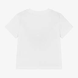 Givenchy-تيشيرت قطن لون أبيض للأولاد | Childrensalon Outlet