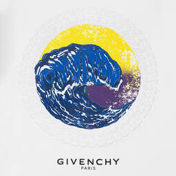 Givenchy-تيشيرت قطن لون أبيض للأولاد | Childrensalon Outlet