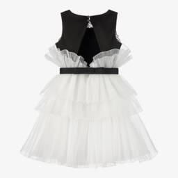Givenchy-Elegant Girls Tulle Ruffle Dress | Childrensalon Outlet
