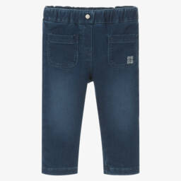 Givenchy-Girls Azure Soft Stretch Pants | Childrensalon Outlet