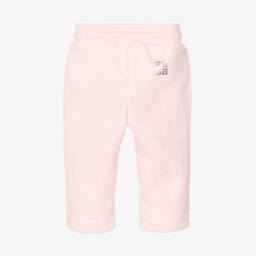 Givenchy-بنطلون رياضي قطن لون زهري للمولودات | Childrensalon Outlet