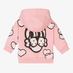 Givenchy-Girls Pink Chito Zip-Up Hoodie | Childrensalon Outlet