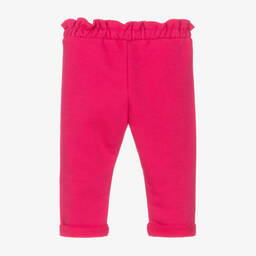 Givenchy-جوغرز قطن جيرسي مزين بترتر لون زهري للبنات | Childrensalon Outlet