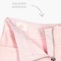 Givenchy-Girls Pink Cotton Shorts | Childrensalon Outlet