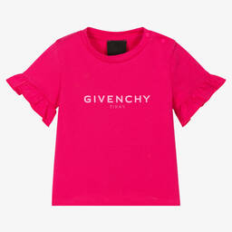 Tシャツ・カットソー GIVENCHY Woman T-Shirt Pink BW70EKP705 680 GIVENCHY Woman T-Shirt Pink BW70EKP705 680 (GIVENCHY/Tシャツ